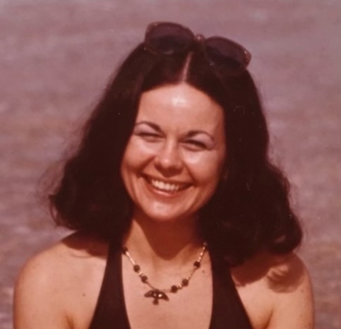 Nancy Cleary at the Beach